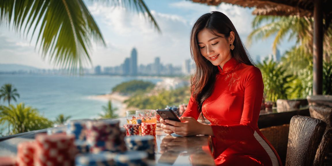 Bảng kết quả xổ số điện tử hiện đại tại Việt Nam với màn hình neon