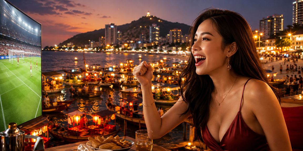 Chợ đêm Vũng Tàu với người dân tham gia các trò chơi và xổ số may mắn
